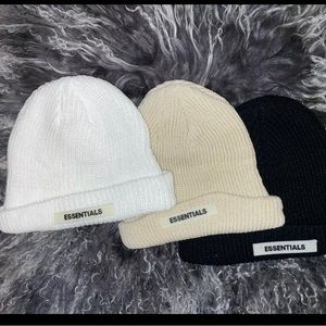 Essential beanies brand new